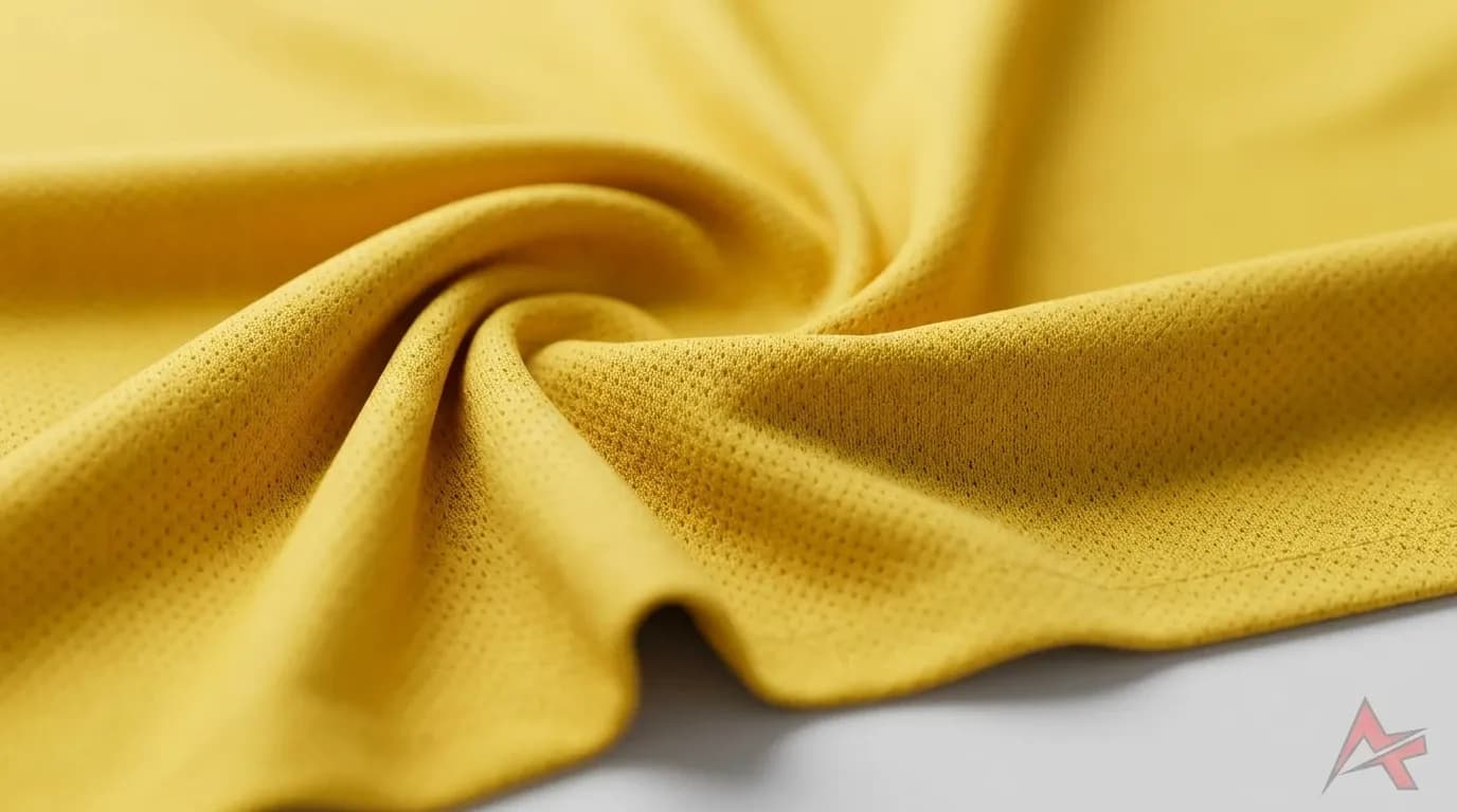 Flat Back Dimple Mesh Jersey Fabric
